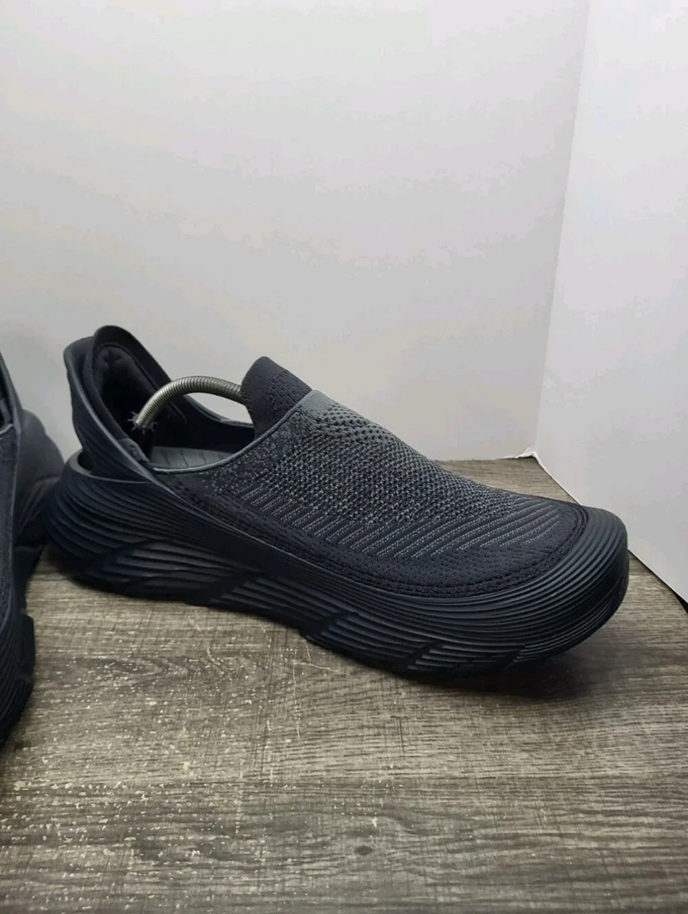 Hoka One One Restore TC 1134532-BBLC Sneaker Unisex Men Sz 14 Wms 15 Black Shoes
